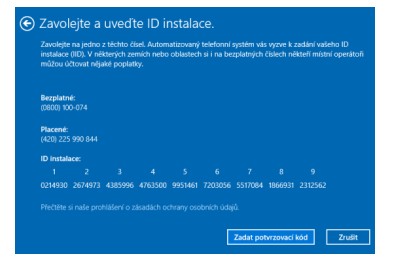 Aktivácia Microsoft Windows - Krok 3
